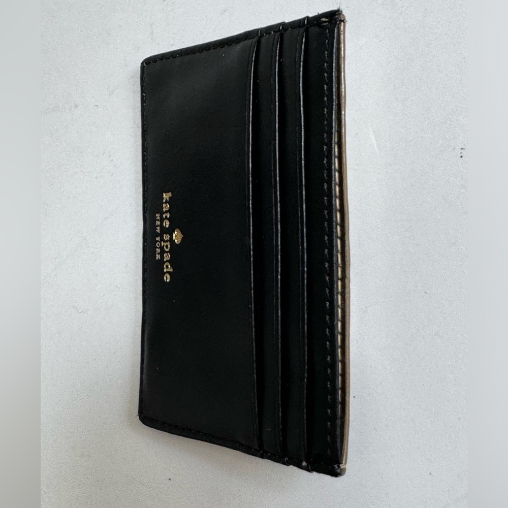 Kate Spade Gold Card Case - Picture 7 of 7